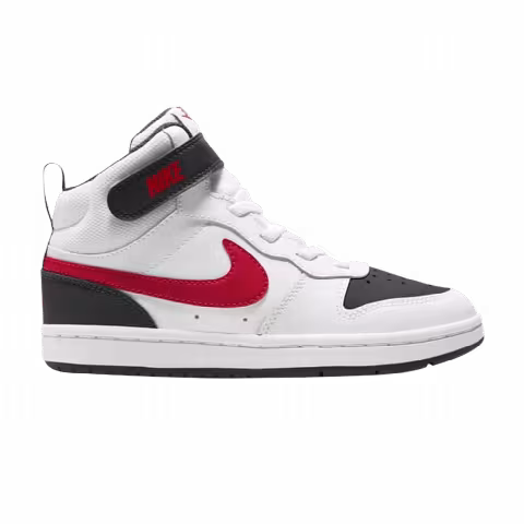 Nike Court Borough Mid 2 PSV 'White Black University Red'