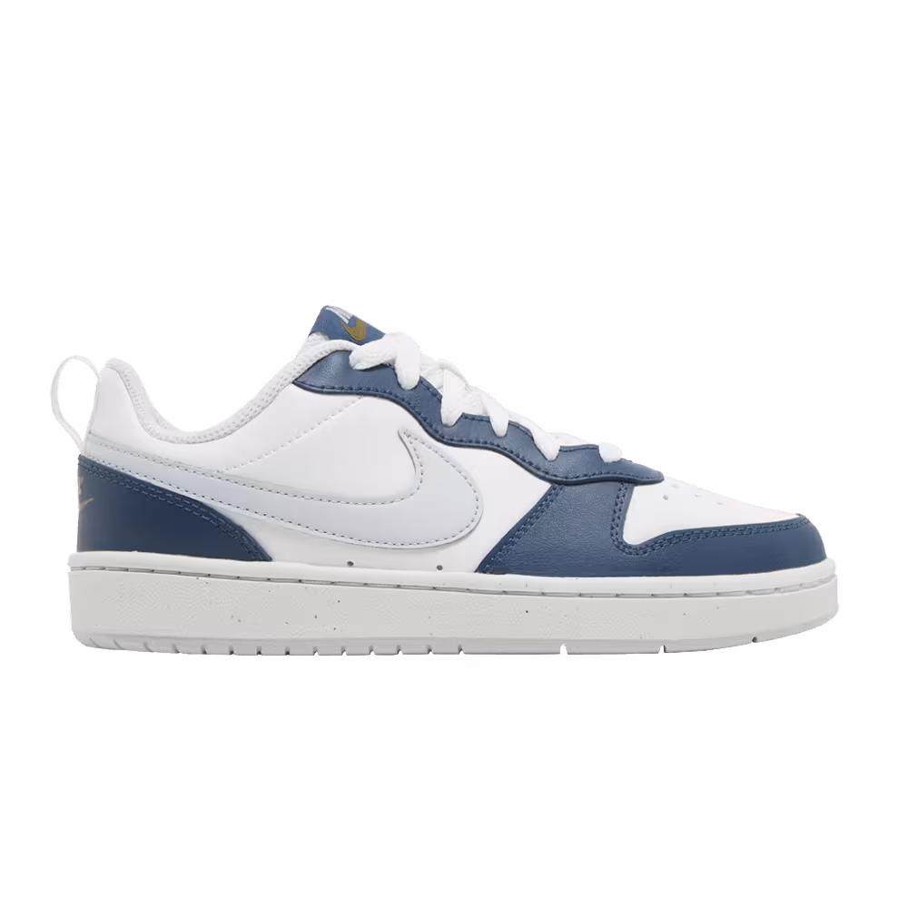 Nike Court Borough Low 2 SE GS White Valerian Blue