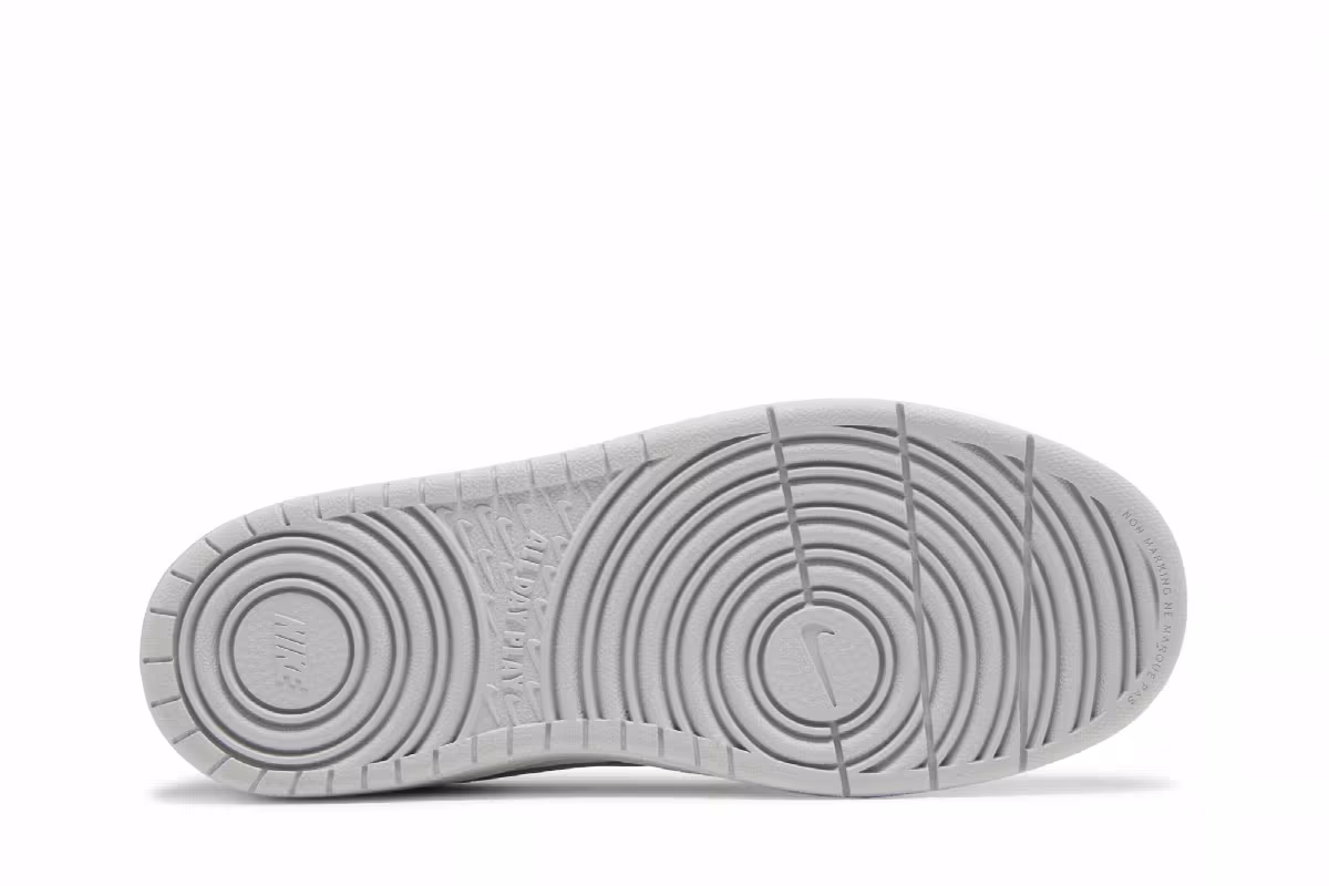 Nike Court Borough Low 2 SE GS White Valerian Blue, view 5