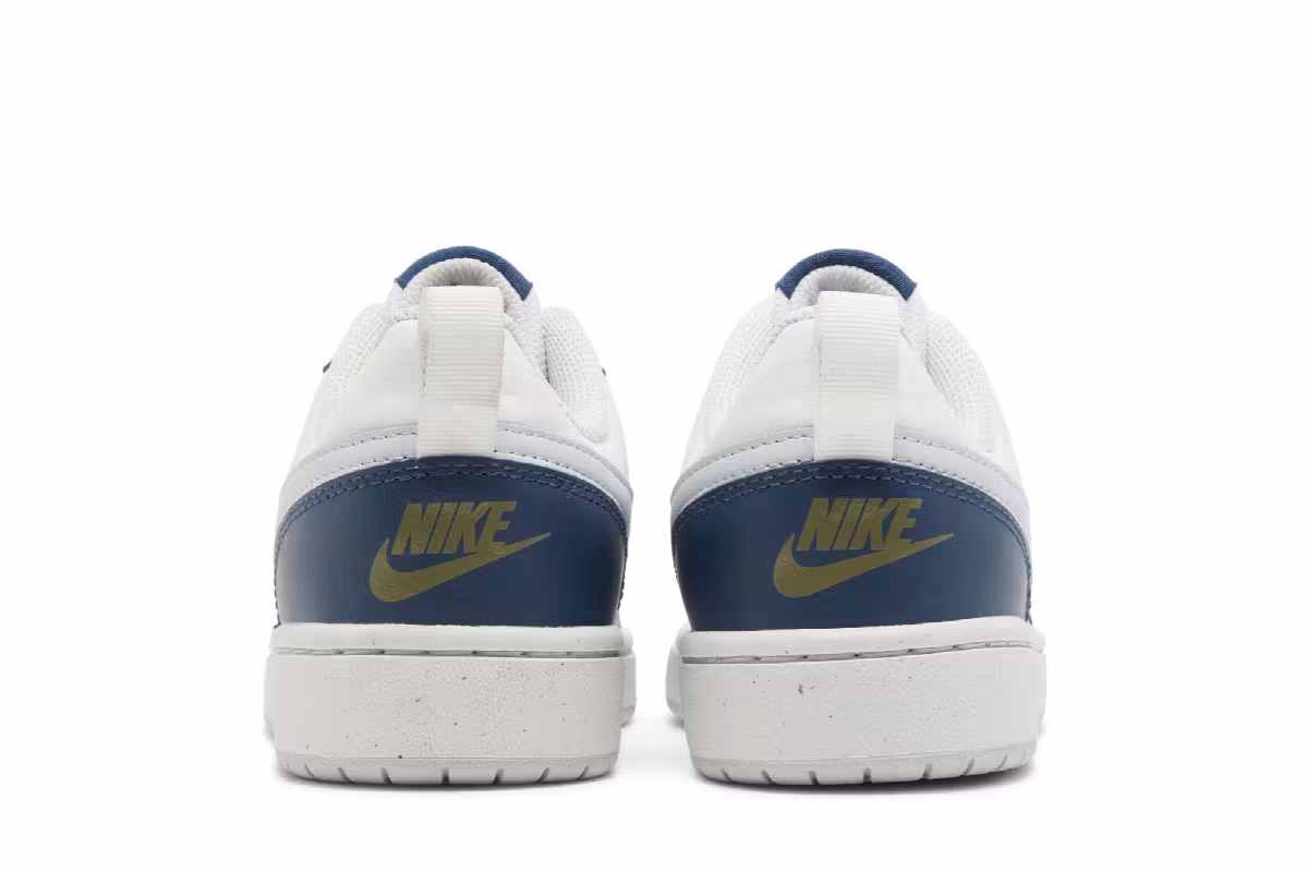 Nike Court Borough Low 2 SE GS White Valerian Blue, view 7