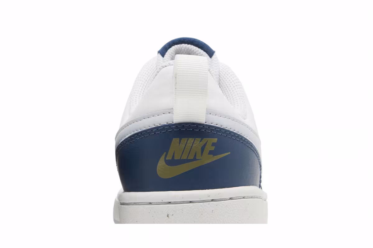 Nike Court Borough Low 2 SE GS White Valerian Blue, view 8