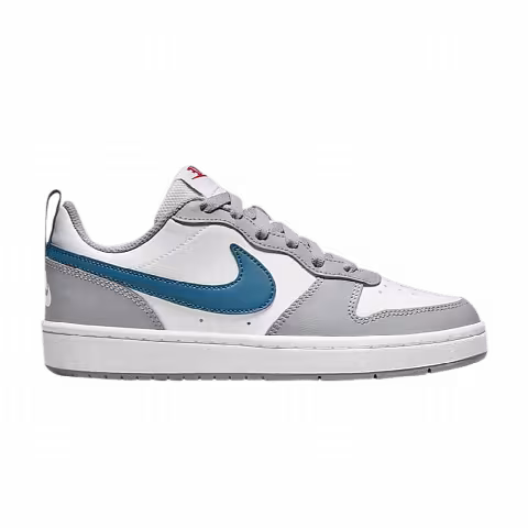 Nike Court Borough Low 2 GS 'White Light Smoke Grey Marina'
