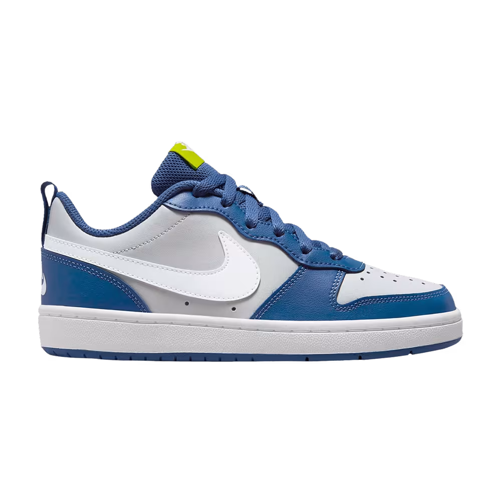Nike Court Borough Low 2 GS Grey Fog Mystic Navy