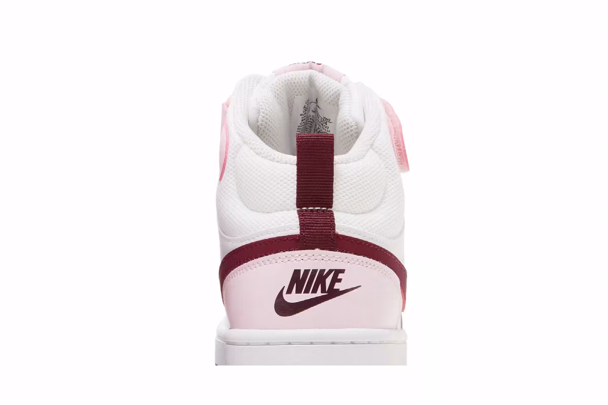 Nike Court Borough Mid 2 GS Pink Foam, view 8