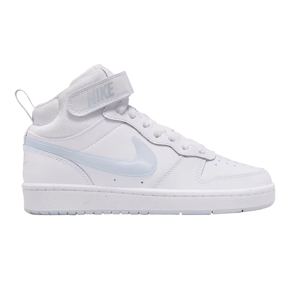Nike Court Borough Mid 2 GS White Aura