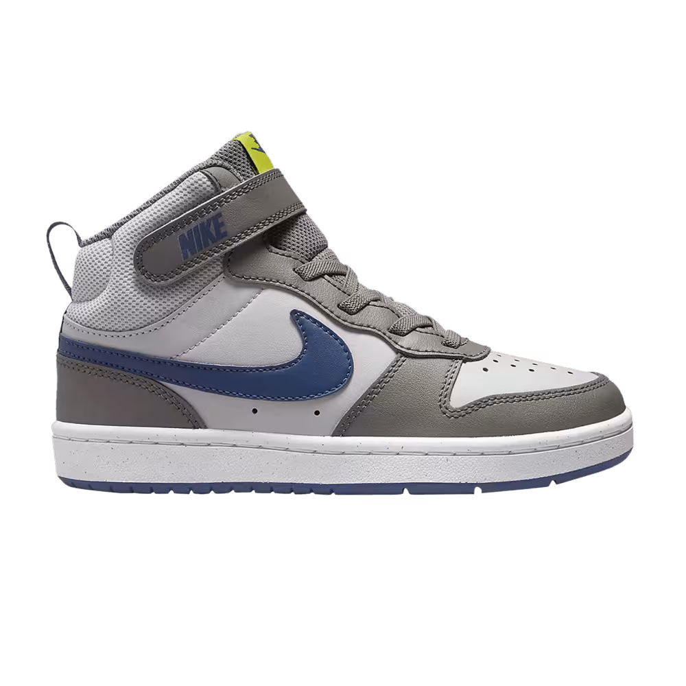 Nike Court Borough Mid 2 PS Grey Fog Mystic Navy