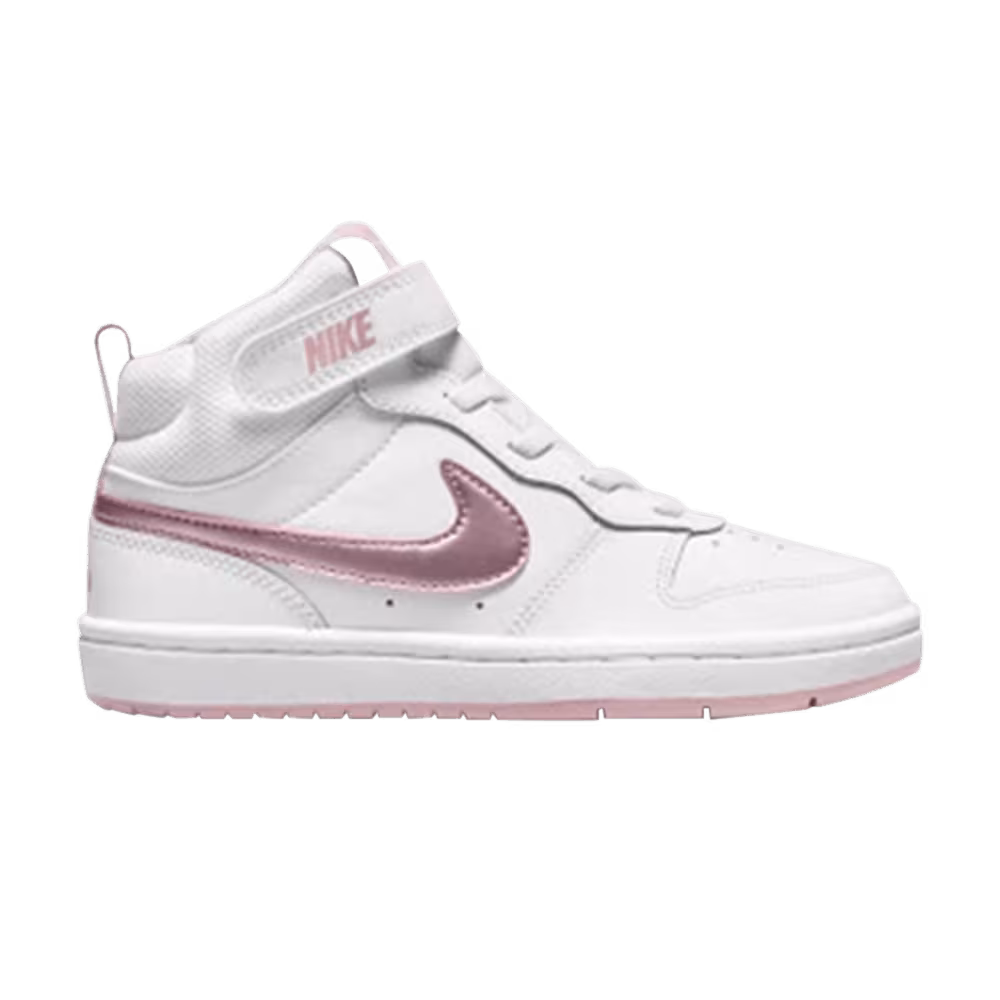 Nike Court Borough Mid 2 PSV White Pink Glaze