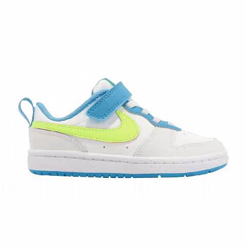 Nike Court Borough Low 2 PS 'White Baltic Blue Volt'