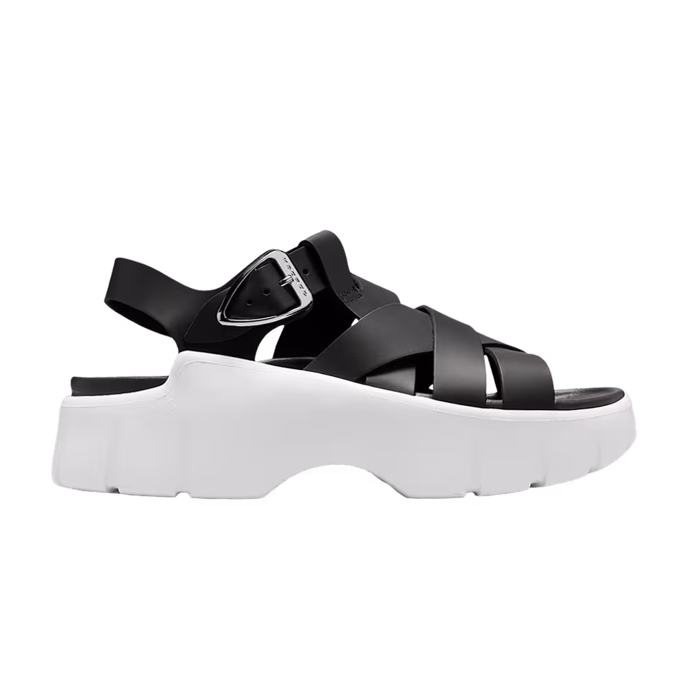 Women's Air Jordan Willow Sandal Black White Metallic Silver