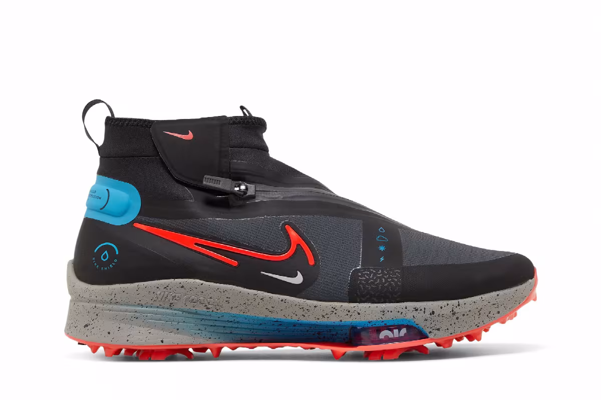 Nike Air Zoom Infinity Tour 2 Shield Anthracite Bright Crimson, view 2