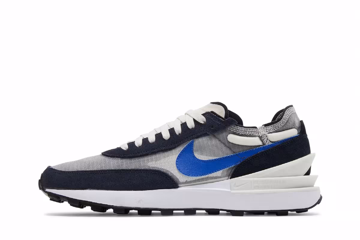 Nike Waffle One SE Hyper Royal, view 4