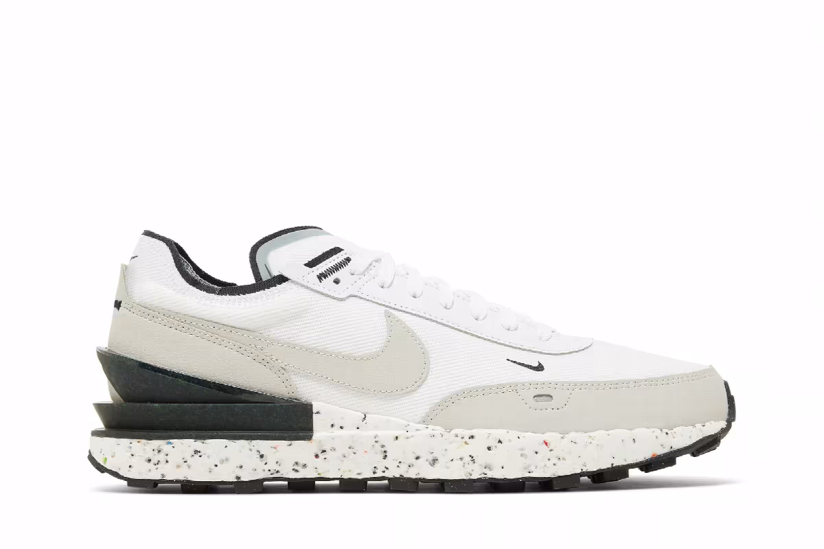 Nike Waffle One Crater White Light Bone, view 2