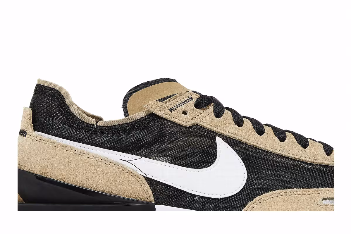 Nike Waffle One Black Khaki, view 3