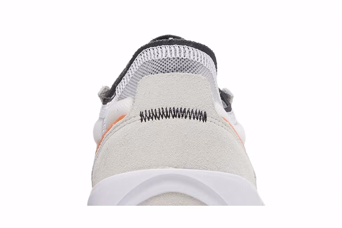 Nike Waffle One White Orange Trance, view 8