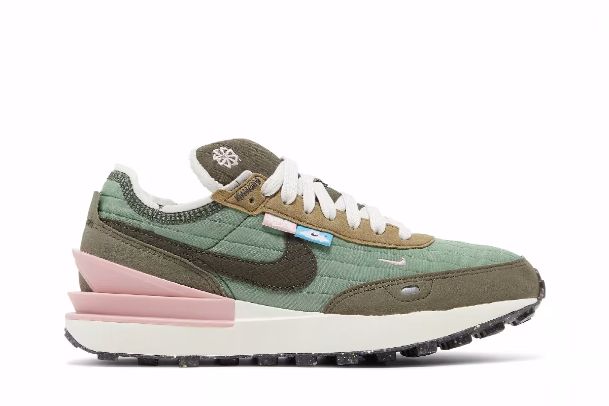 Nike Women's Waffle One NN Toasty - Oil Green, view 2