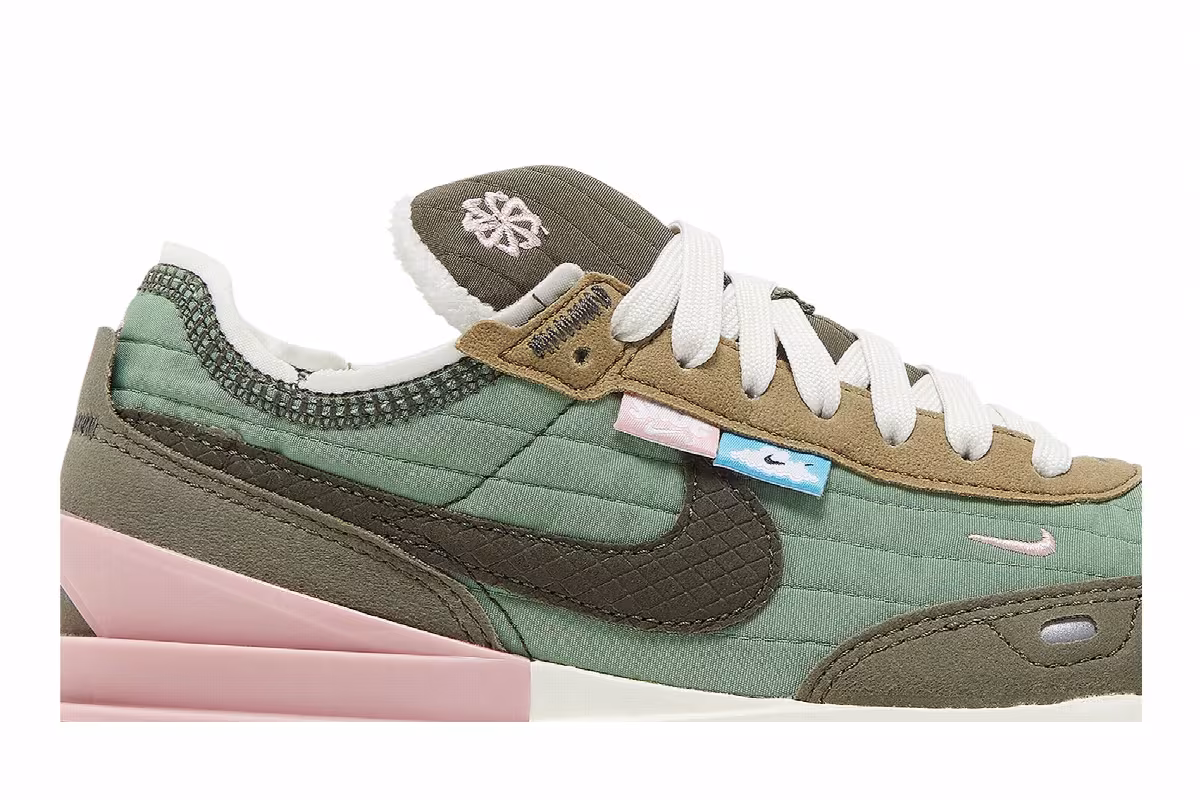 Nike Women's Waffle One NN Toasty - Oil Green, view 3