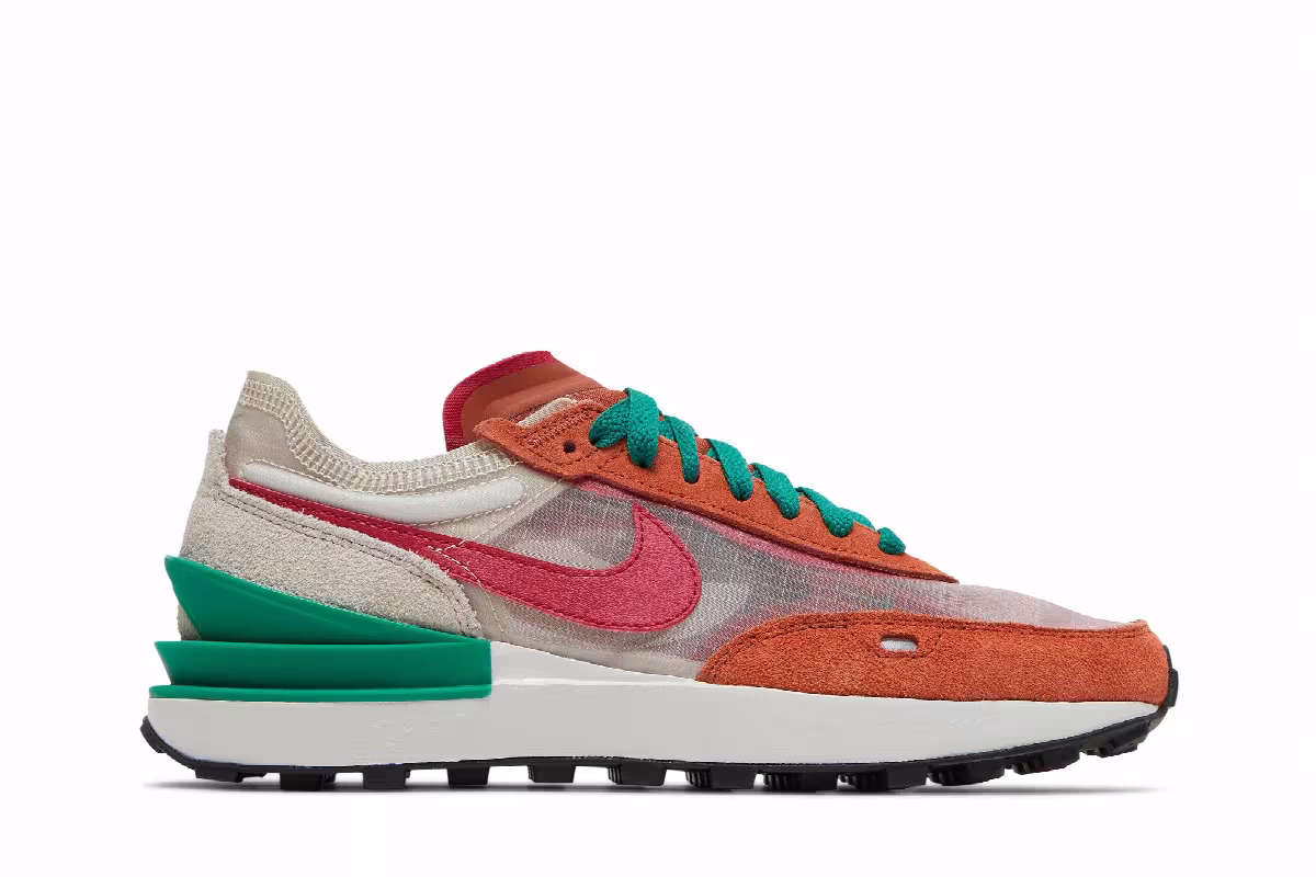 Nike Women's Waffle One Burnt Sunrise Mystic Hibiscus, view 2