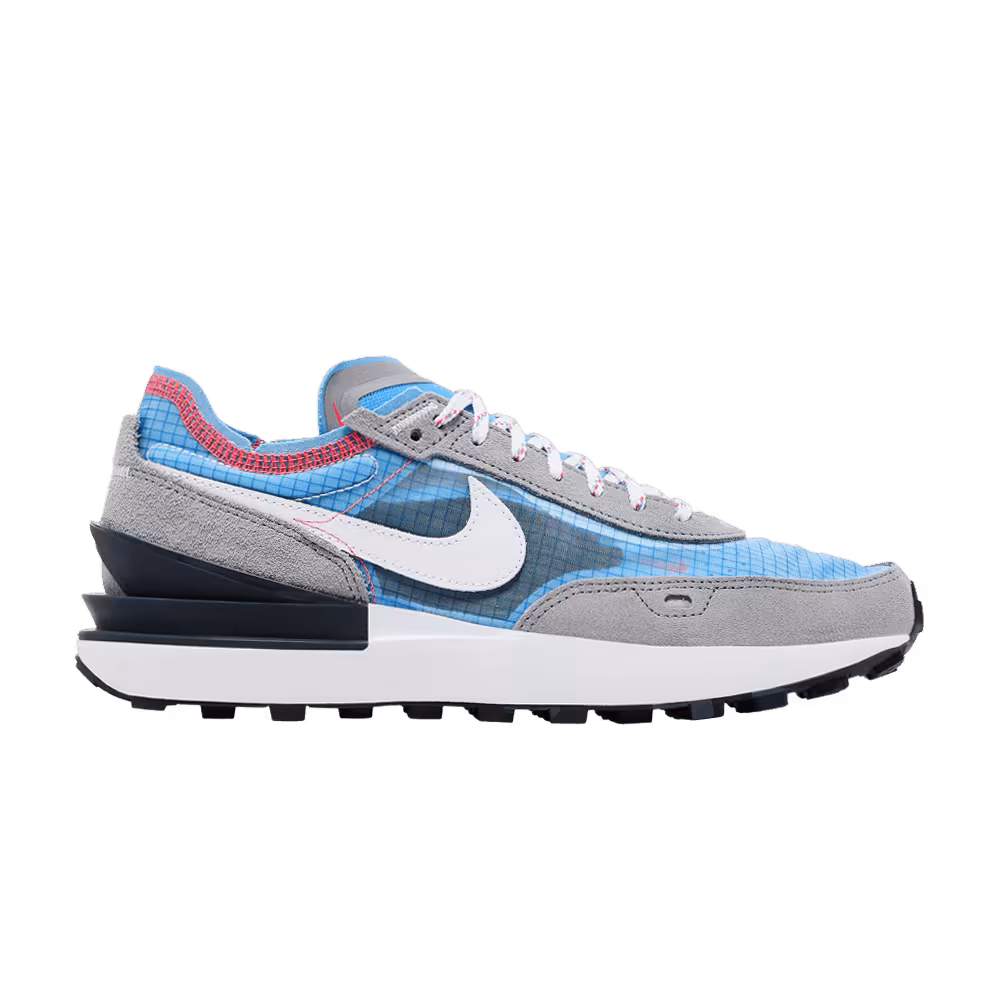 Nike Waffle One SE Camo Soles - Particle Grey