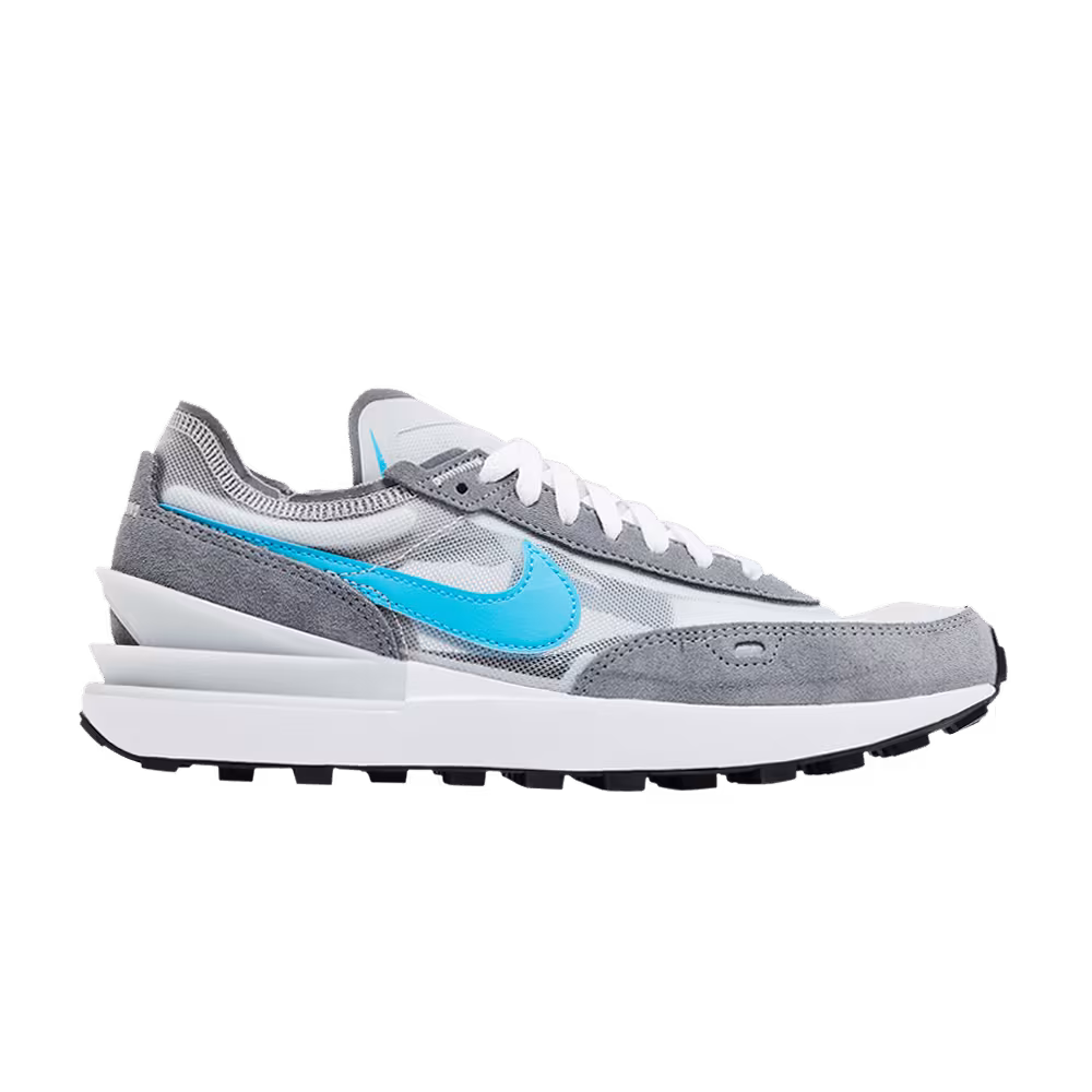 Nike Waffle One Cool Grey Blue Lightning