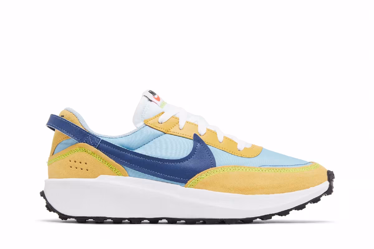 Nike Waffle One Blue Sanded Gold, view 2
