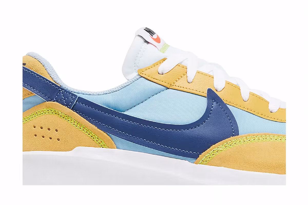 Nike Waffle One Blue Sanded Gold, view 3