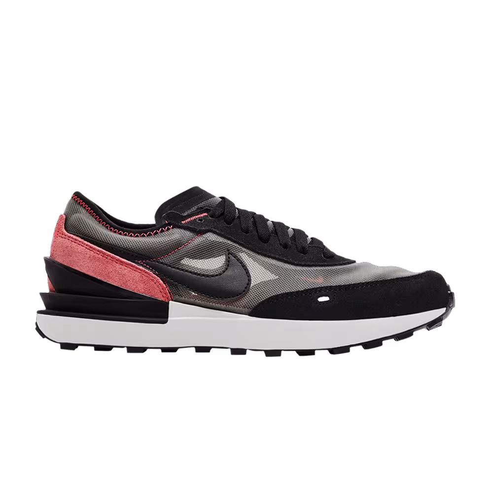 Nike Waffle One GS Flat Pewter Siren Red