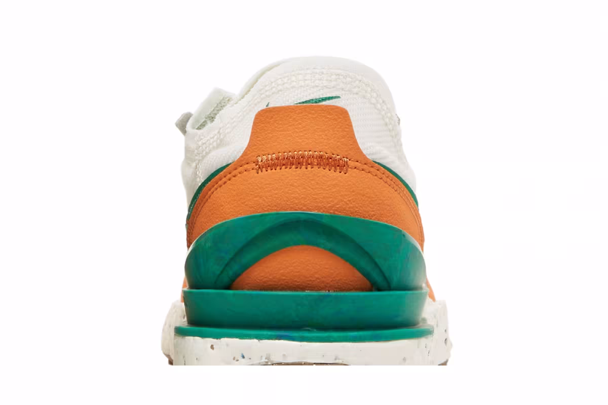 Nike Women's Waffle One Crater Sail Hot Curry Gum, view 8