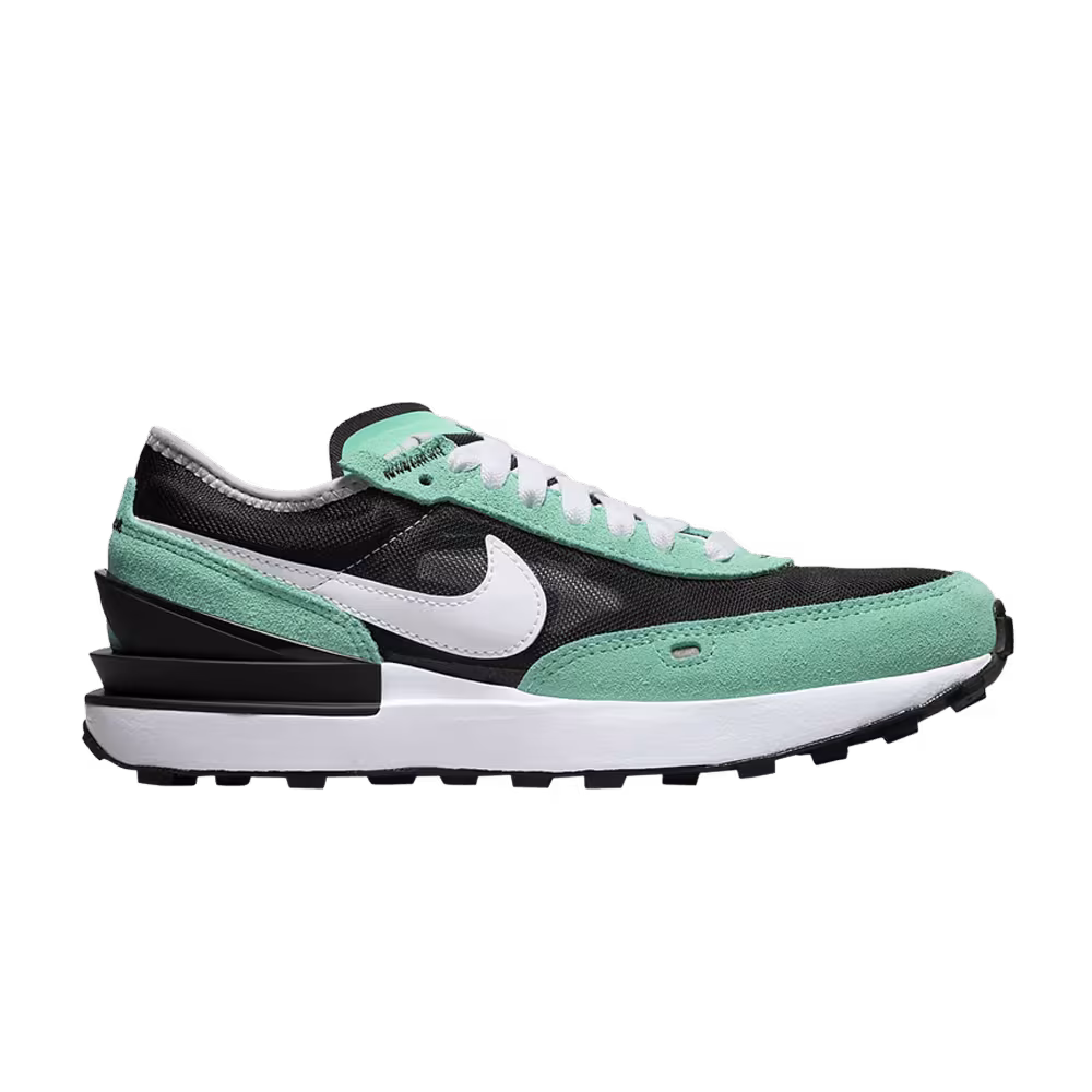 Nike Waffle One GS Black Light Menta