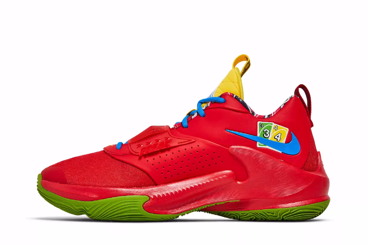 UNO x Nike Zoom Freak 3 NRG 50th Anniversary - Red, view 4