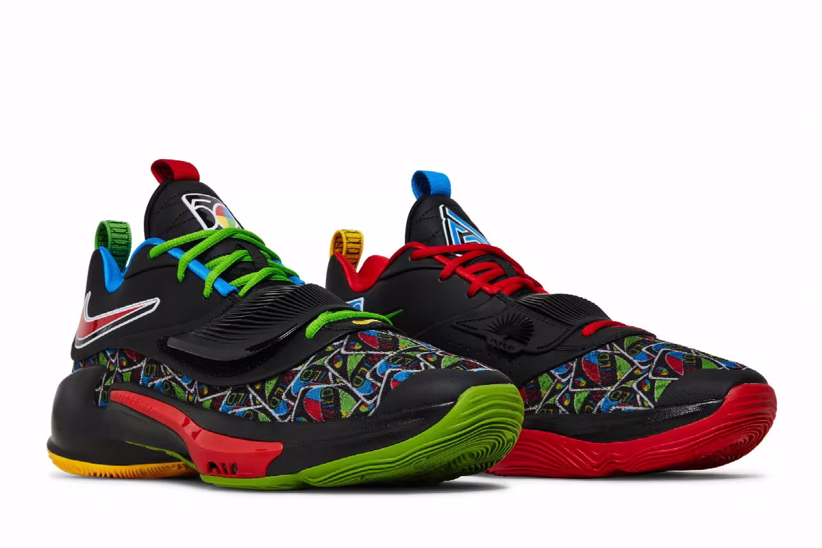 UNO x Nike Zoom Freak 3 50th Anniversary - Black, view 9