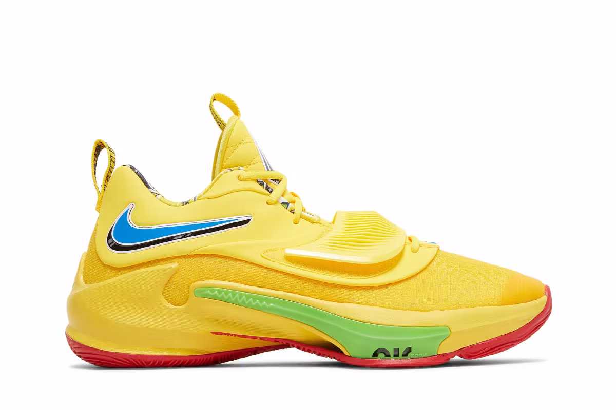 UNO x Nike Zoom Freak 3 NRG 50th Anniversary - Yellow, view 2