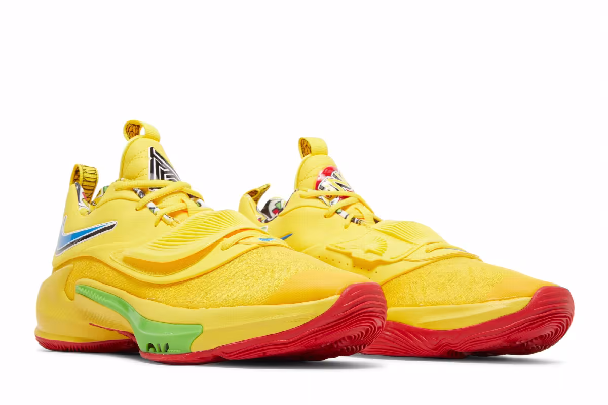 UNO x Nike Zoom Freak 3 NRG 50th Anniversary - Yellow, view 9