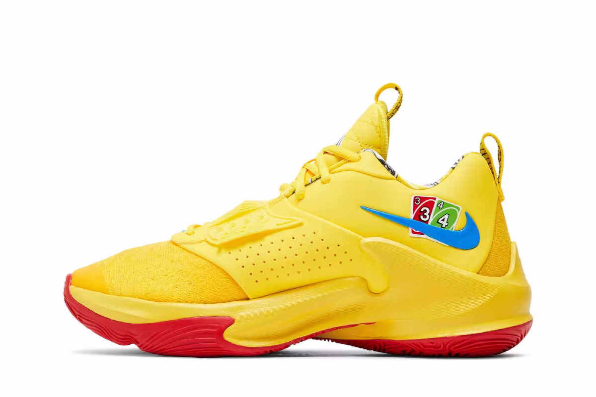 UNO x Nike Zoom Freak 3 NRG EP 50th Anniversary - Yellow, view 4