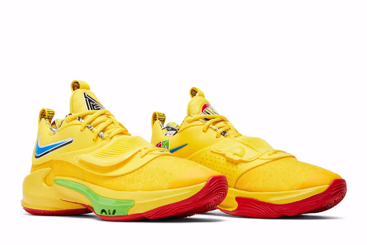 UNO x Nike Zoom Freak 3 NRG EP 50th Anniversary - Yellow, view 9