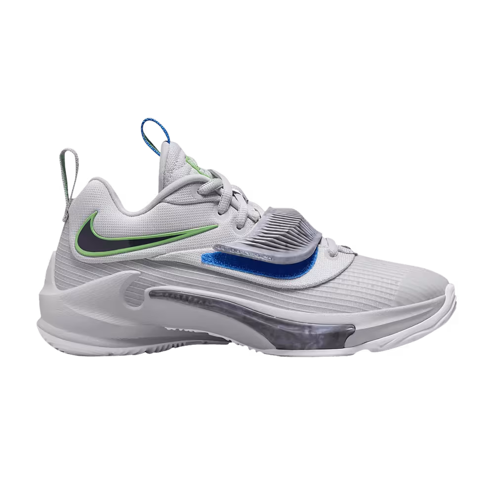 Nike Zoom Freak 3 GS Grey Fog Light Green Spark