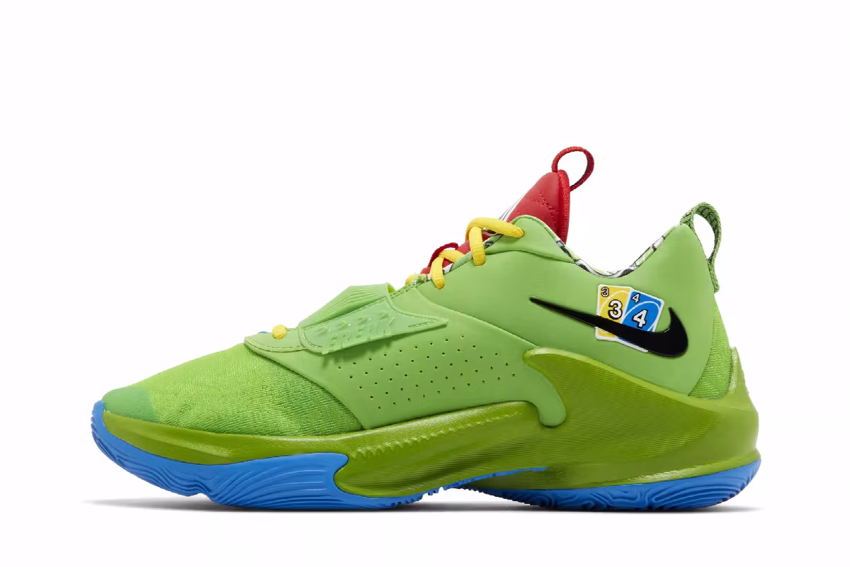 UNO x Nike Zoom Freak 3 NRG EP 50th Anniversary - Green, view 4