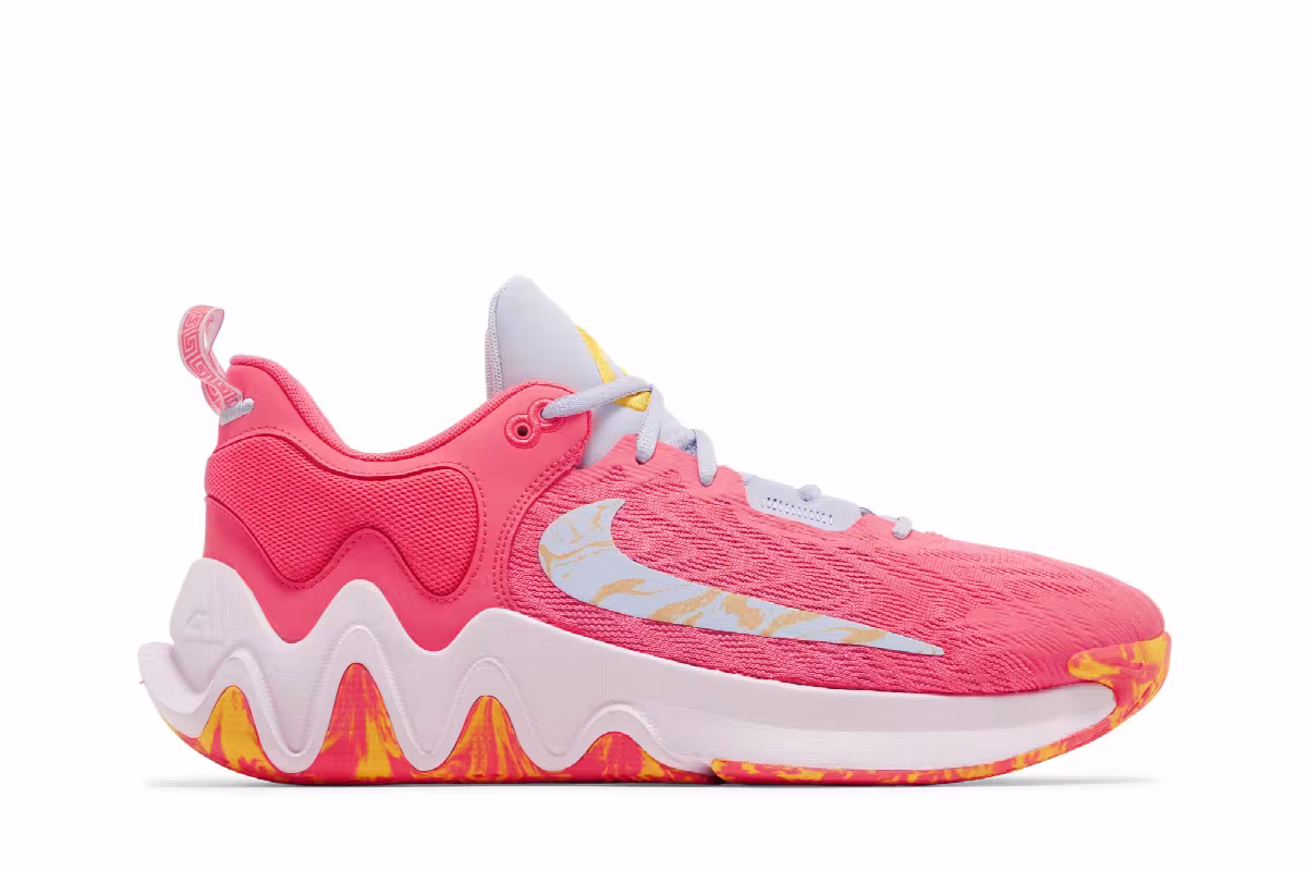 Nike Giannis Immortality 2 EP Hot Punch Mismatched, view 2