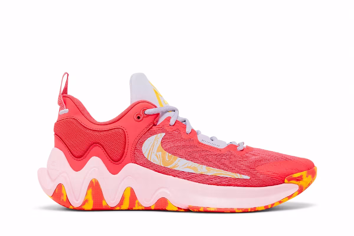 Nike Giannis Immortality 2 Oxygen Purple Hot Punch, view 2