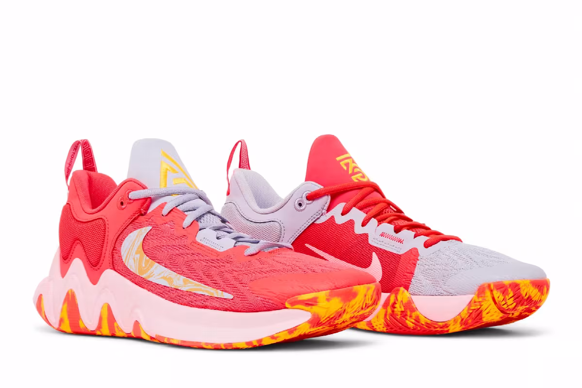 Nike Giannis Immortality 2 Oxygen Purple Hot Punch, view 9