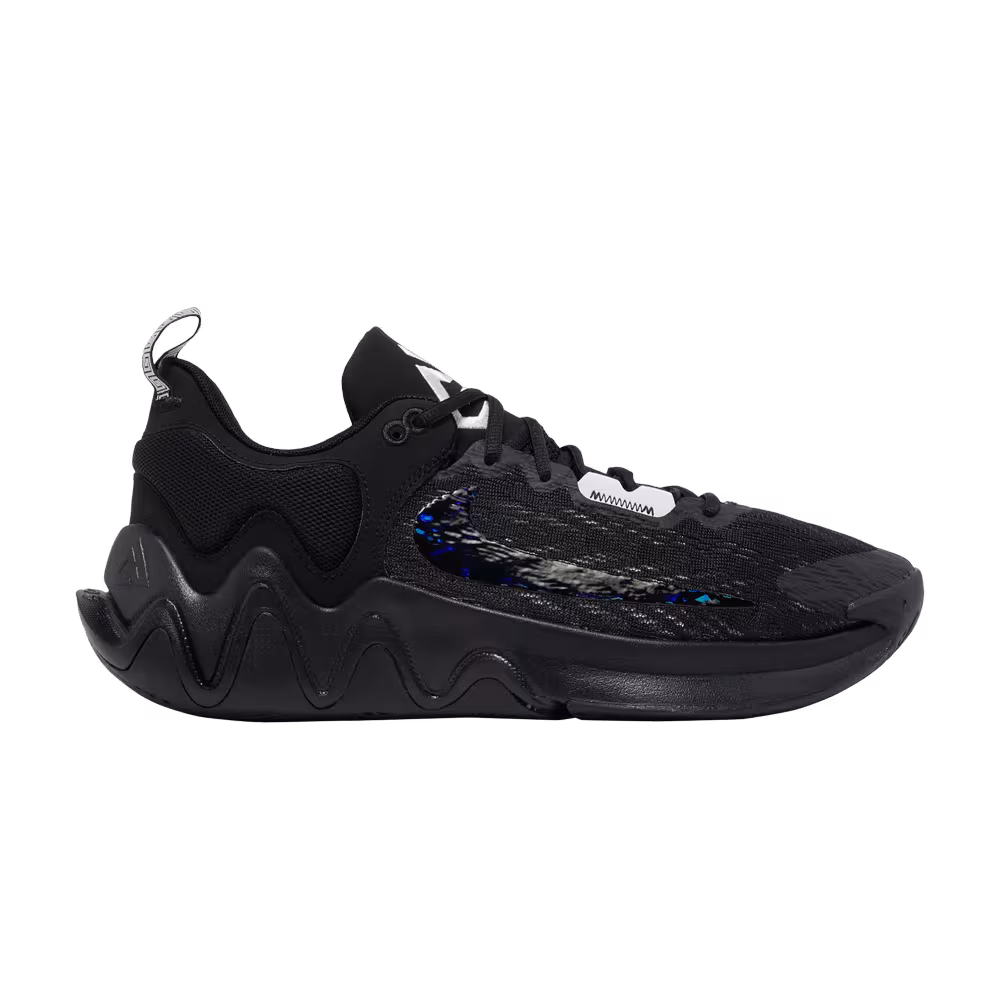 Nike Giannis Immortality 2 Black Holographic Swoosh