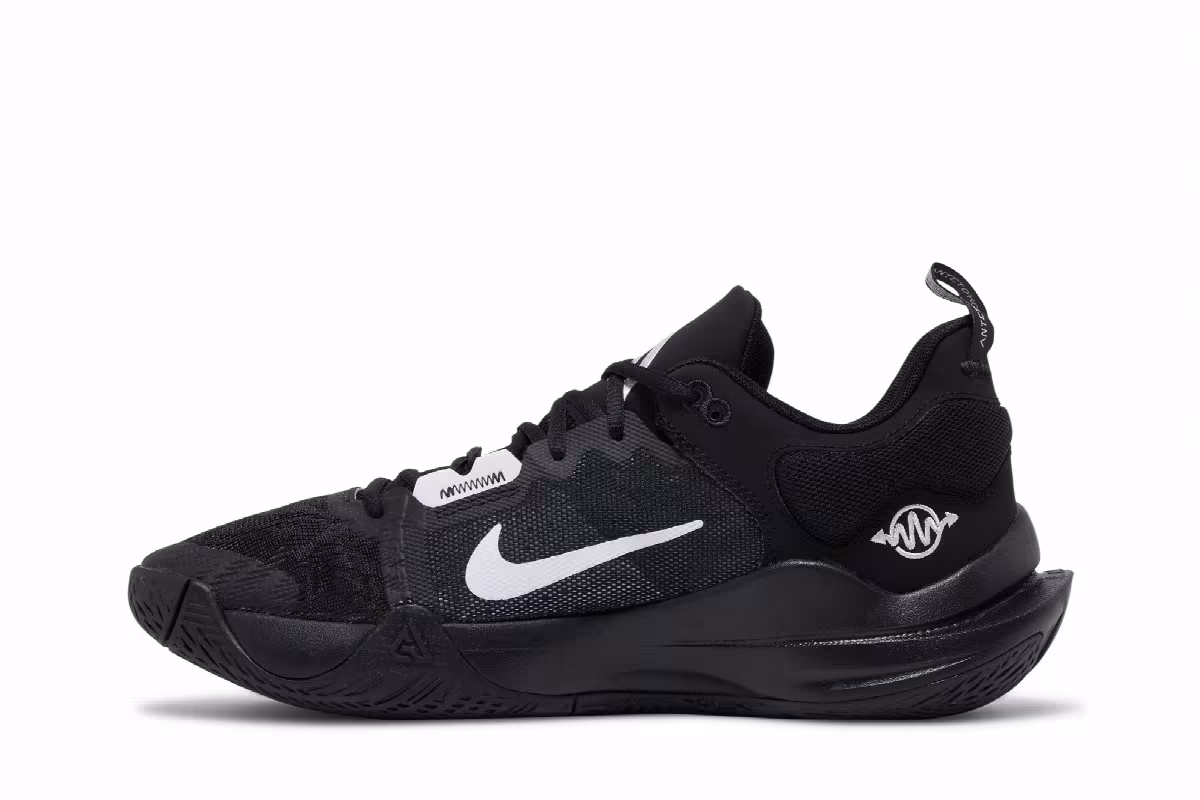 Nike Giannis Immortality 2 Black Holographic Swoosh, view 4