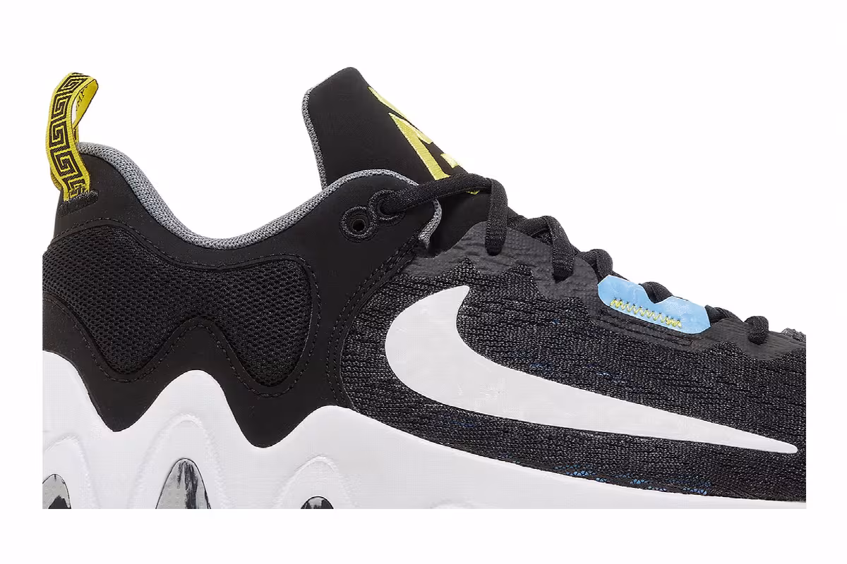 Nike Giannis Immortality 2 Black University Blue, view 3