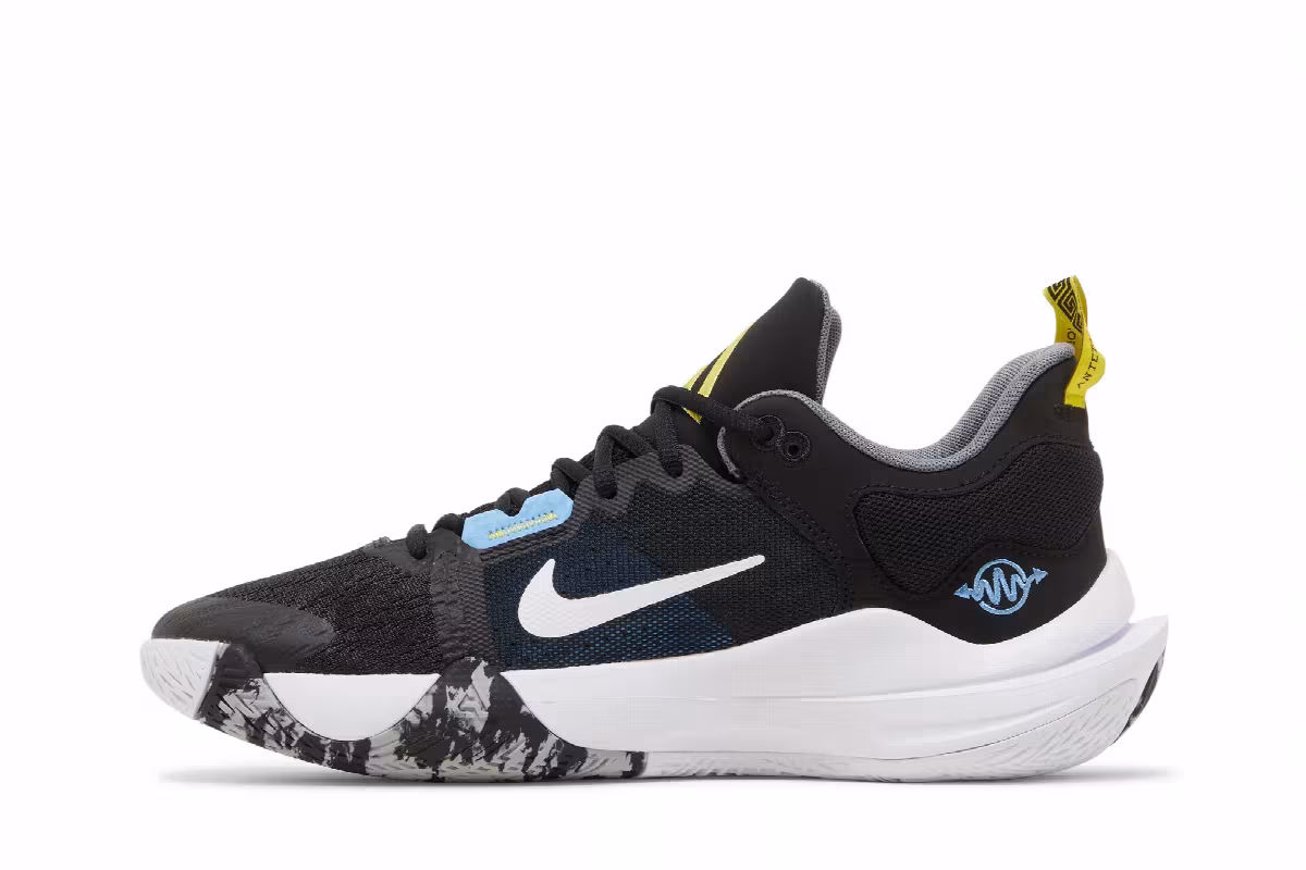Nike Giannis Immortality 2 Black University Blue, view 4
