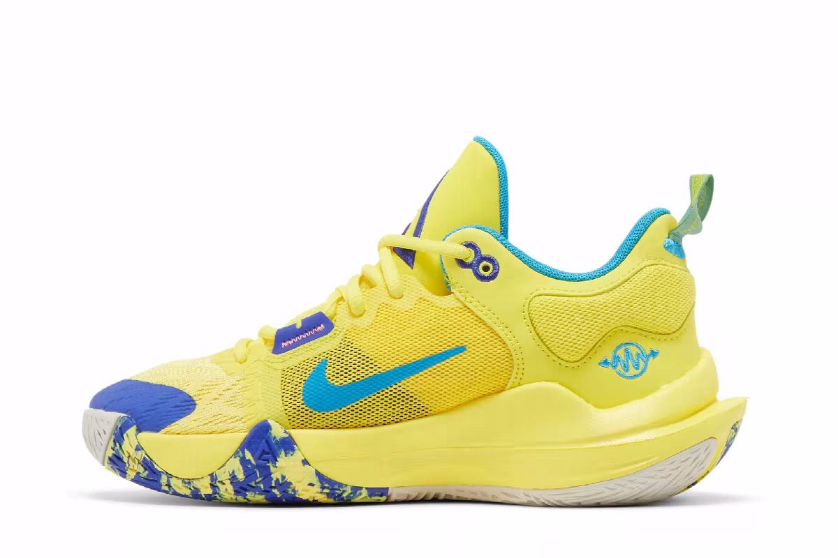 Nike Giannis Immortality 2 GS Yellow Strike Multi-Color, view 4