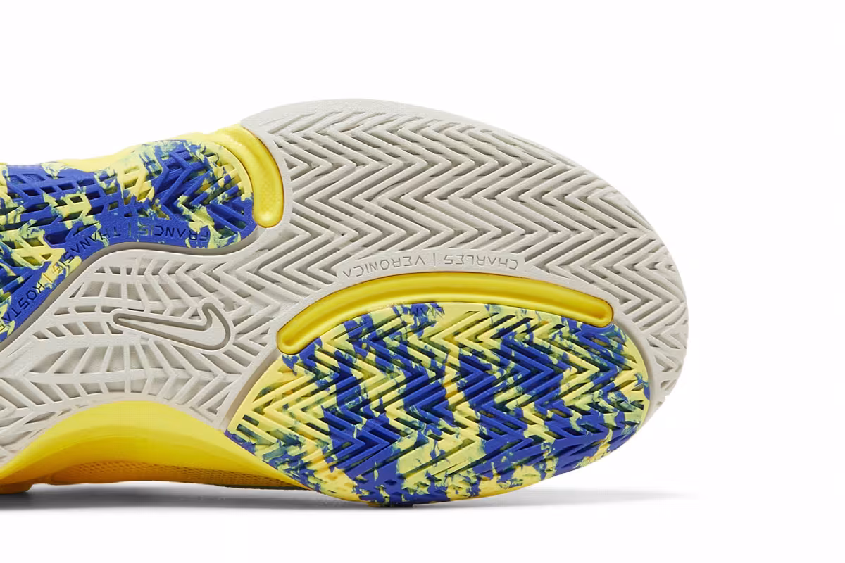 Nike Giannis Immortality 2 GS Yellow Strike Multi-Color, view 6