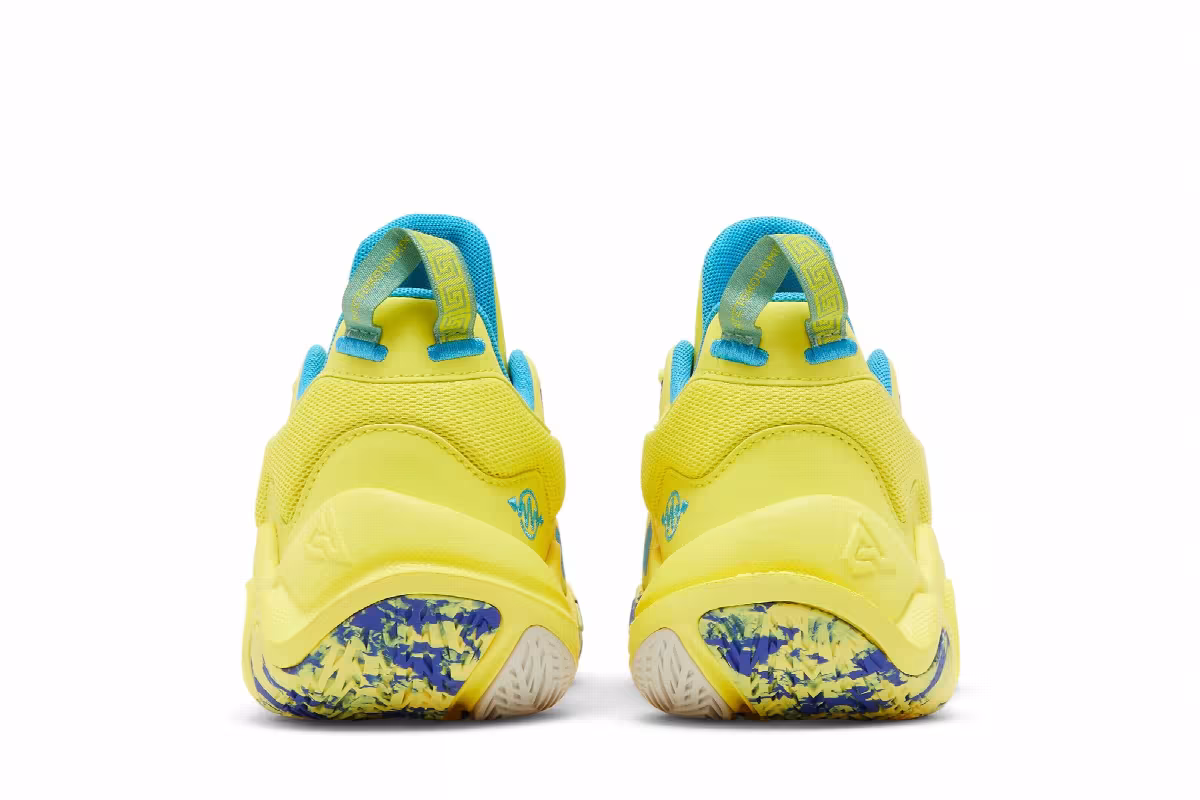 Nike Giannis Immortality 2 GS Yellow Strike Multi-Color, view 7
