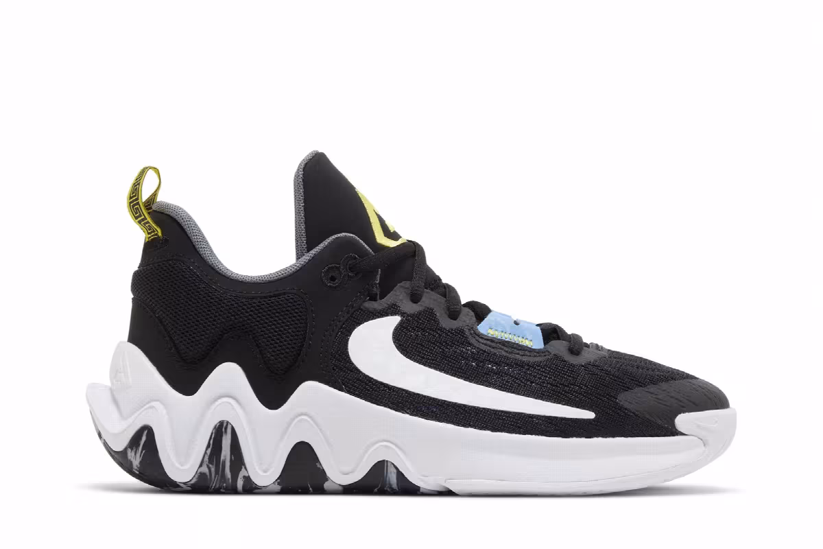 Nike Giannis Immortality 2 GS Black White, view 2