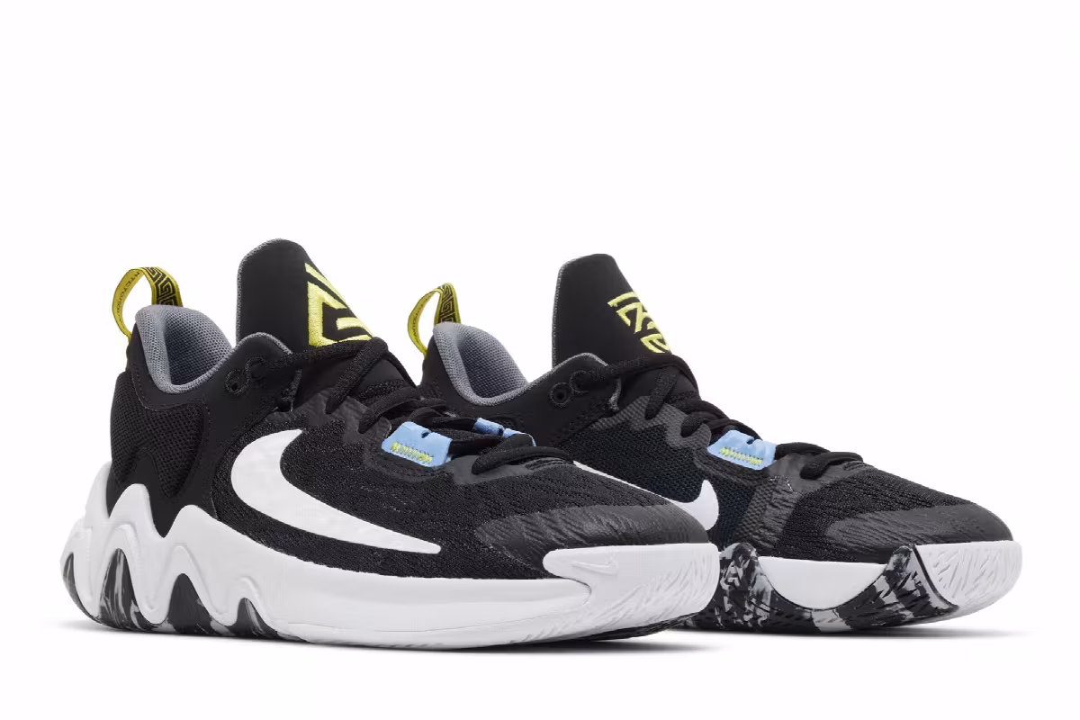 Nike Giannis Immortality 2 GS Black White, view 9