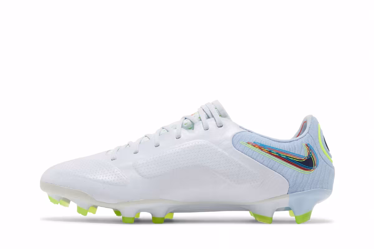Nike Tiempo Legend 9 Elite FG Grey Blackened Blue, view 4