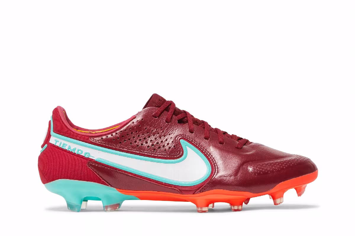 Nike Tiempo Legend 9 Elite FG Team Red Mystic Hibiscus, view 2